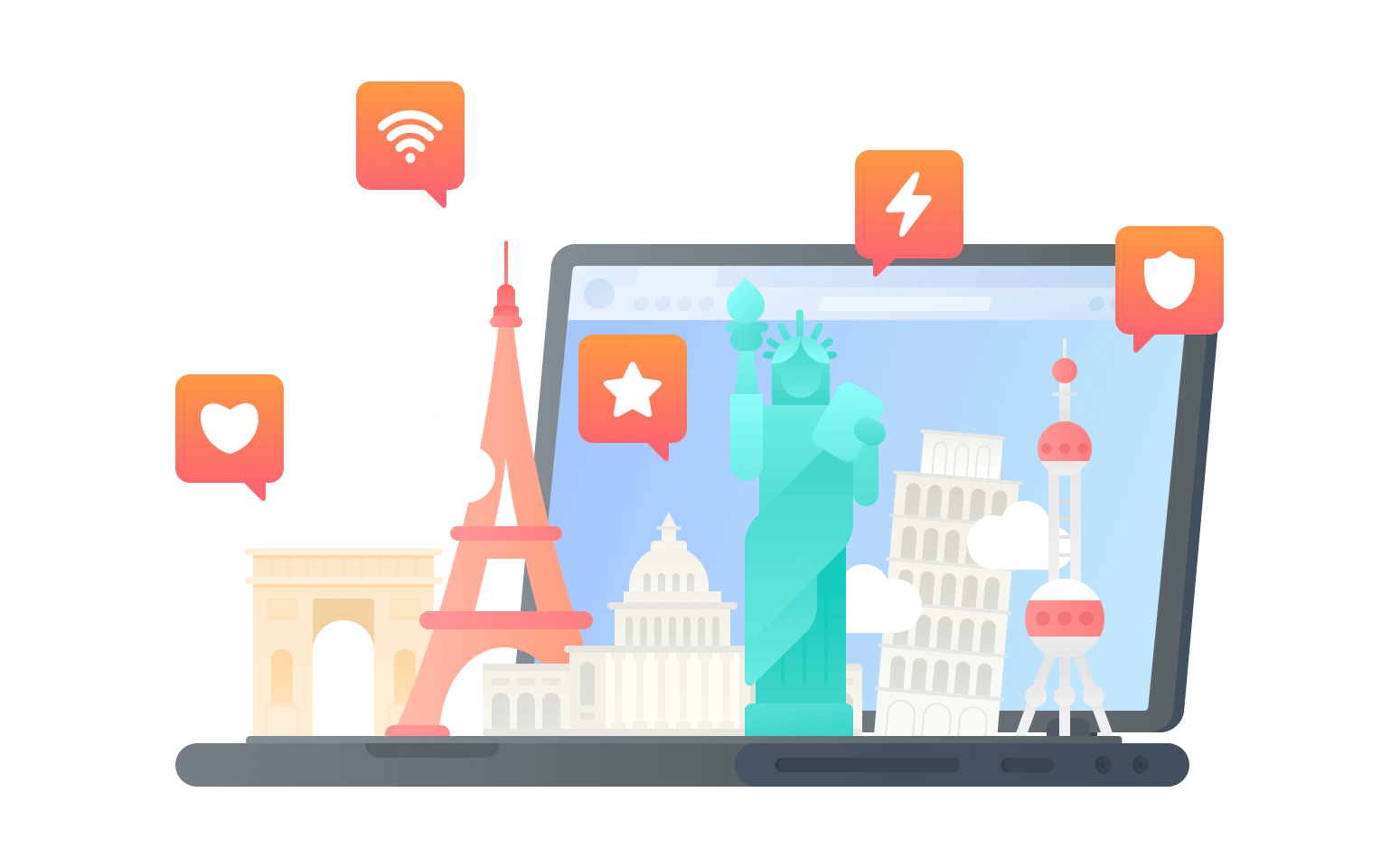 在梵蒂冈连接到中国的代理 - 返华VPN
